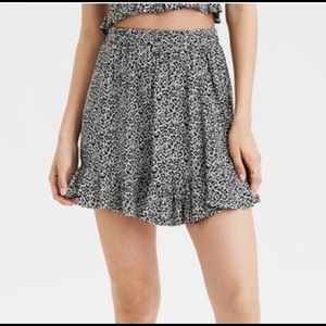 AE High-waisted Cheetah Mini Skirt